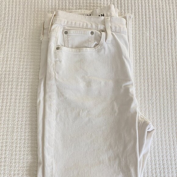 J. Crew Slim Boyfriend Jean in White (Size 31) - Picture 9 of 9